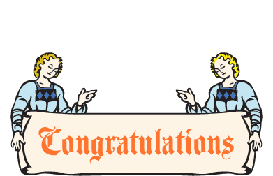 Congratulations